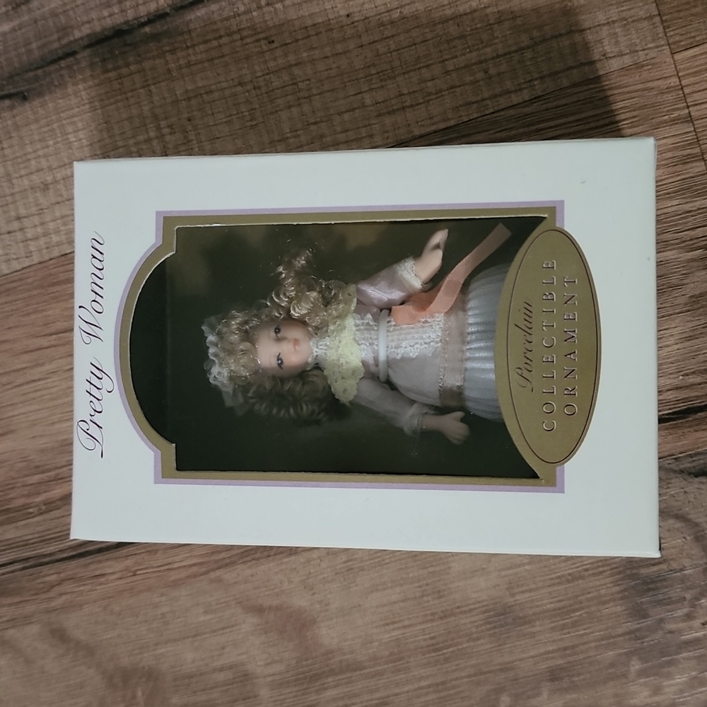 Pretty Woman Porcelain Collectible Ornament